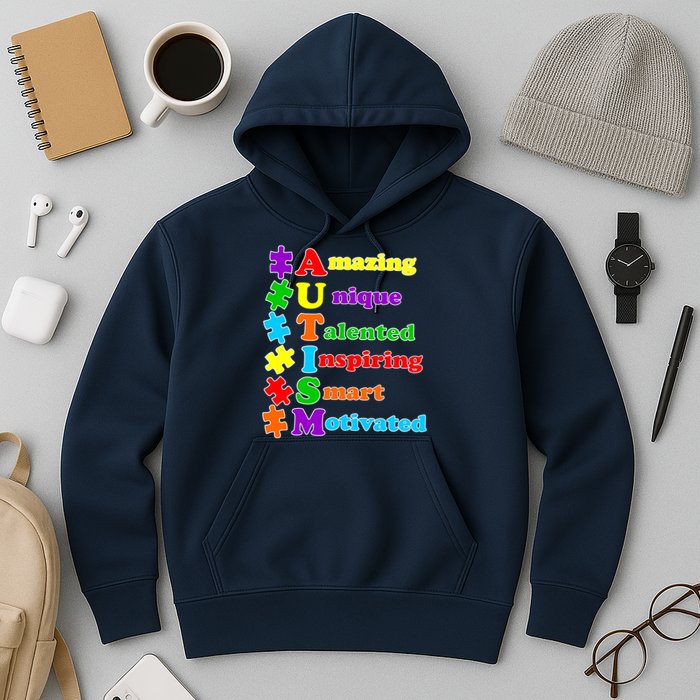Inspiring Autism Awareness Amazing Smart Unique Puzzle Hoodie
