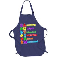 Inspiring Autism Awareness Amazing Smart Unique Puzzle Apron