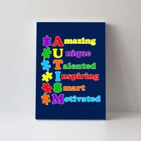 Inspiring Autism Awareness Amazing Smart Unique Puzzle Canvas