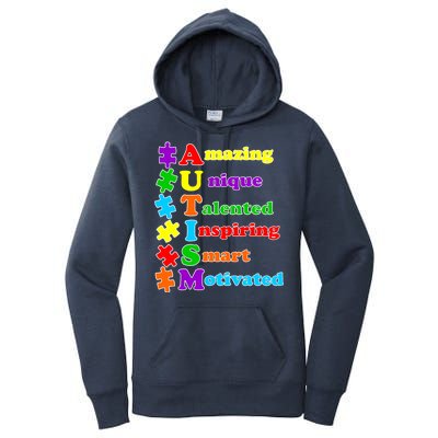 Inspiring Autism Awareness Amazing Smart Unique Puzzle Women's Pullover Hoodie