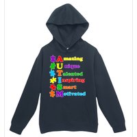 Inspiring Autism Awareness Amazing Smart Unique Puzzle Urban Pullover Hoodie