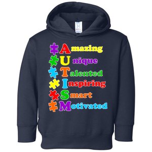 Inspiring Autism Awareness Amazing Smart Unique Puzzle Toddler Hoodie