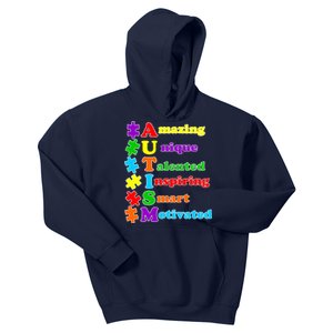 Inspiring Autism Awareness Amazing Smart Unique Puzzle Kids Hoodie