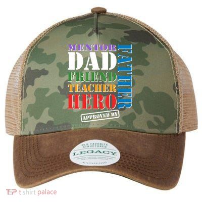 Inspiring Father's Day Dad Legacy Tie Dye Trucker Hat