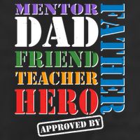 Inspiring Father's Day Dad Garment-Dyed Heavyweight T-Shirt