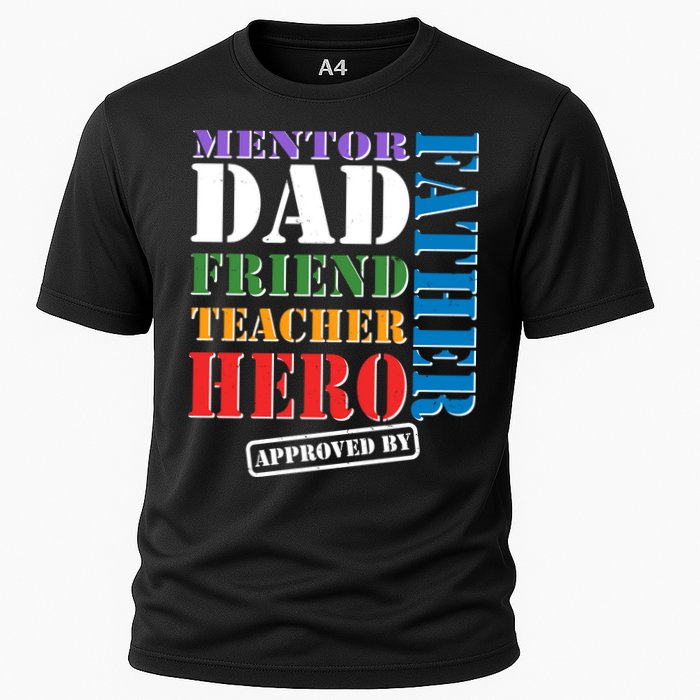 Inspiring Father's Day Dad Cooling Performance Crew T-Shirt