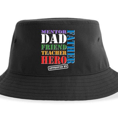 Inspiring Father's Day Dad Sustainable Bucket Hat