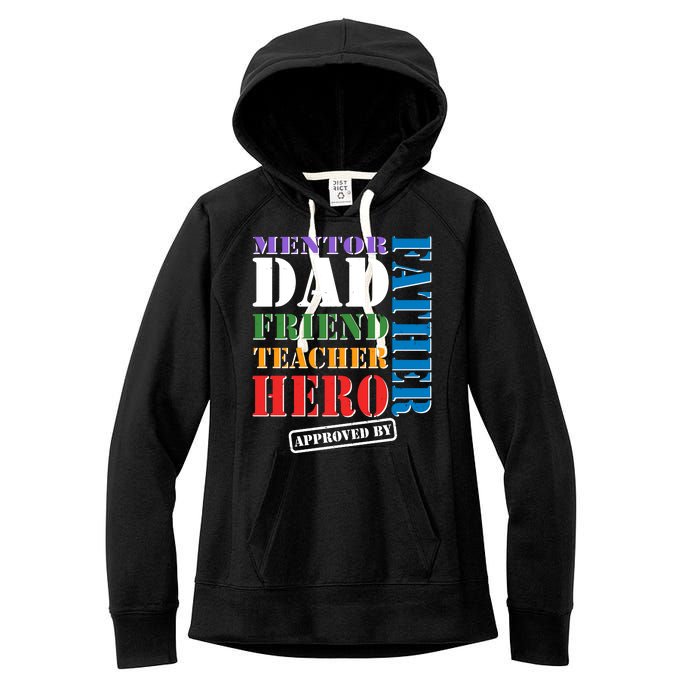 Inspiring Father's Day Dad Women's Fleece Hoodie