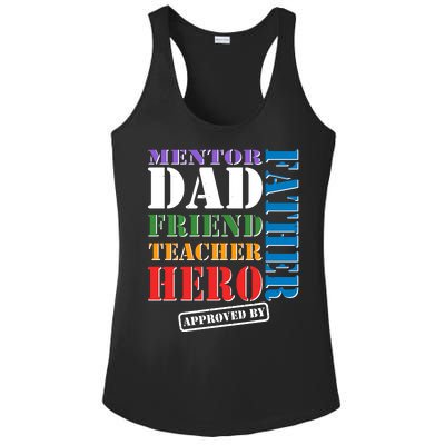 Inspiring Father's Day Dad Ladies PosiCharge Competitor Racerback Tank