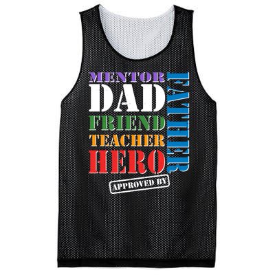 Inspiring Father's Day Dad Mesh Reversible Basketball Jersey Tank