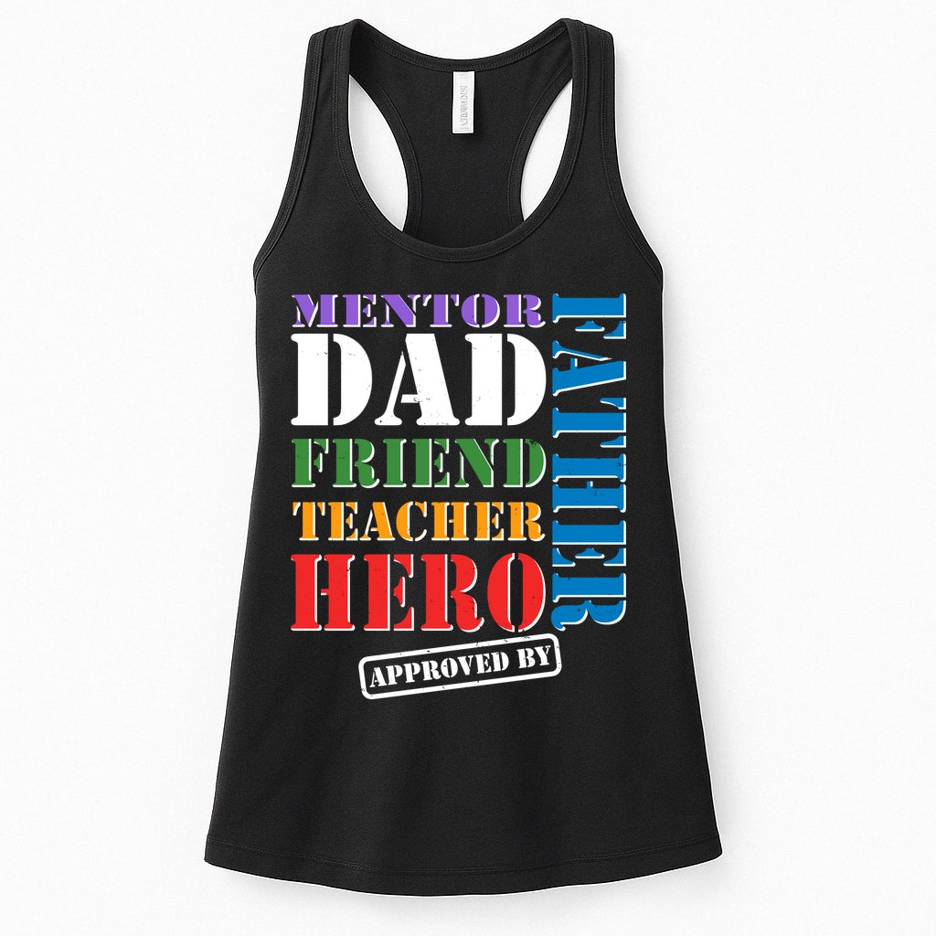 Inspiring Father's Day Dad Womens Tank Top