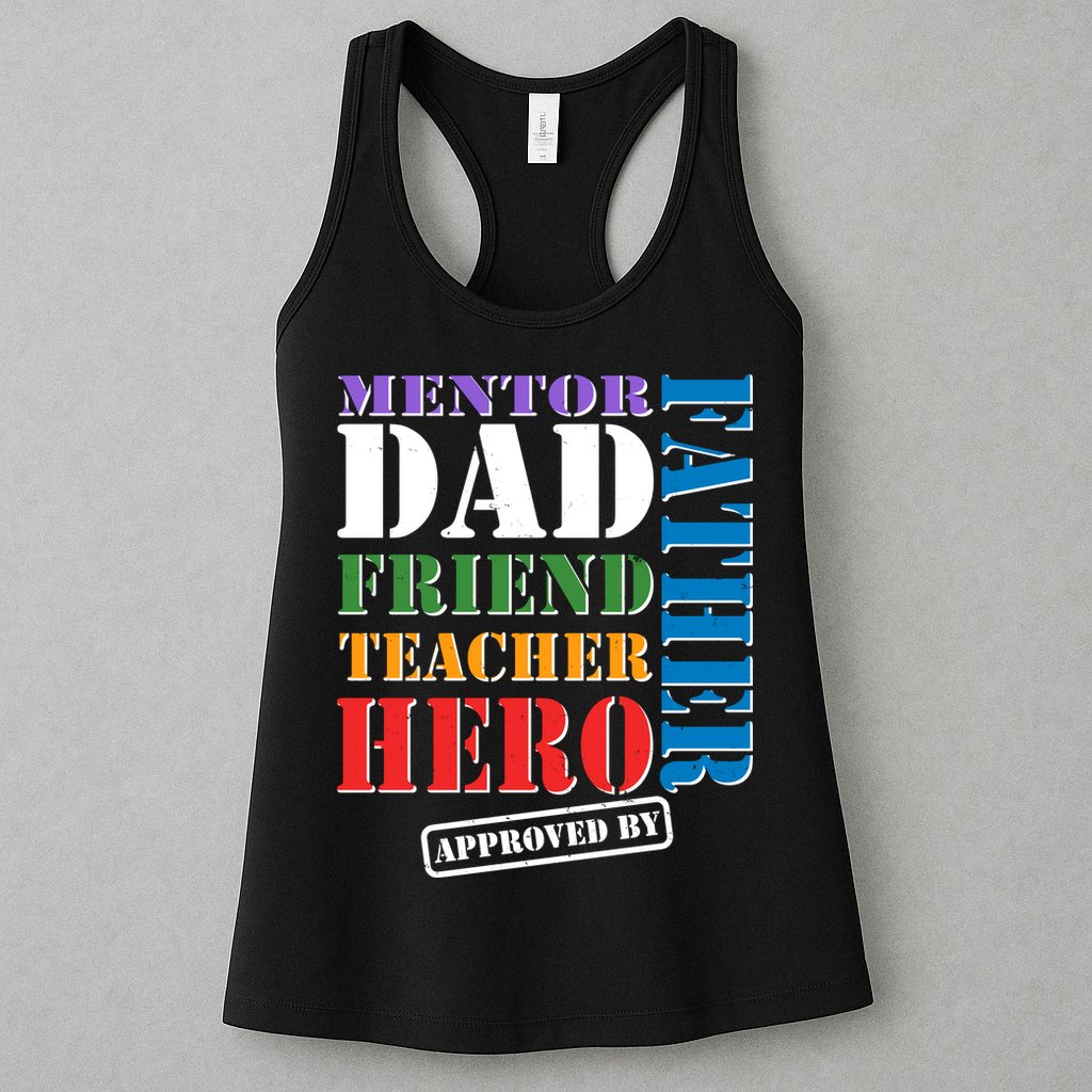 Inspiring Father's Day Dad Womens Tank Top
