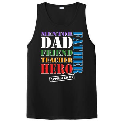 Inspiring Father's Day Dad PosiCharge Competitor Tank