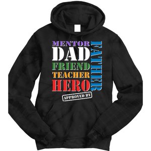 Inspiring Father's Day Dad Tie Dye Hoodie