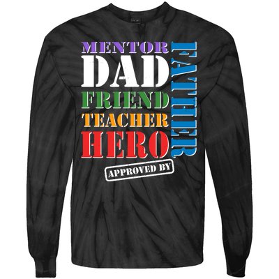 Inspiring Father's Day Dad Tie-Dye Long Sleeve Shirt