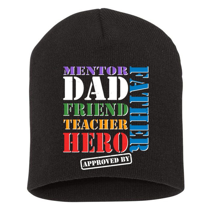 Inspiring Father's Day Dad Short Acrylic Beanie