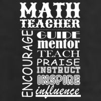 Inspiring Math Teacher Cool Comfort Performance Bucket Hat