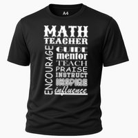 Inspiring Math Teacher Cooling Performance Crew T-Shirt