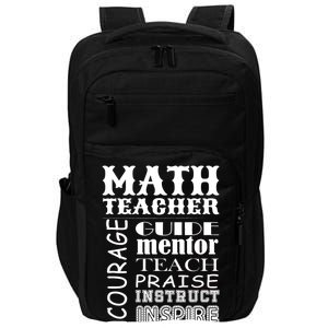 Inspiring Math Teacher Impact Tech Backpack