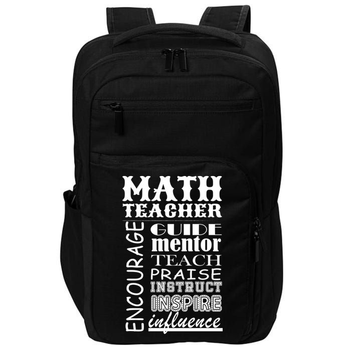 Inspiring Math Teacher Impact Tech Backpack