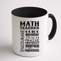 Inspiring Math Teacher Mug