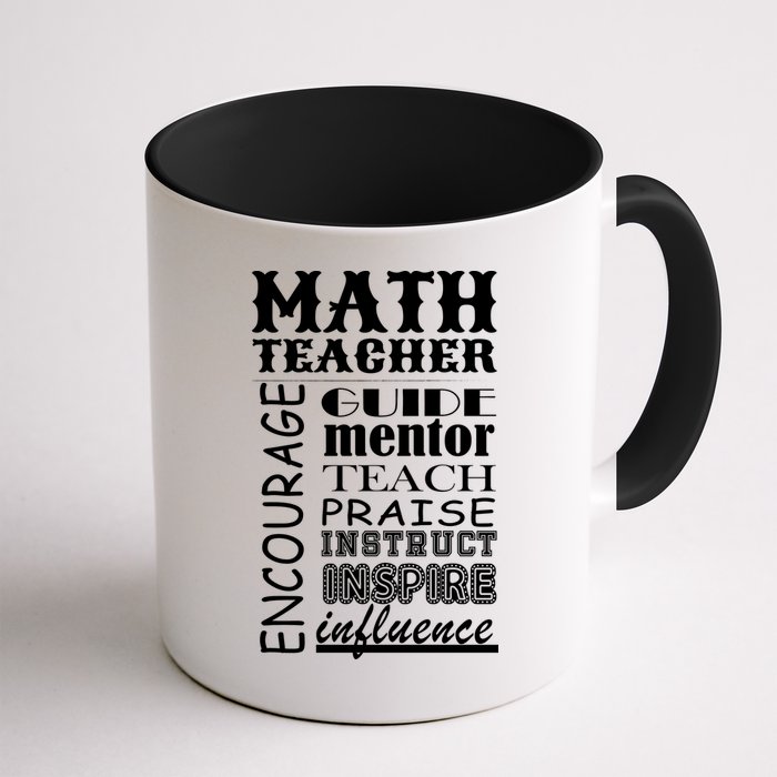 Inspiring Math Teacher Mug