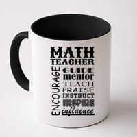 Inspiring Math Teacher Mug