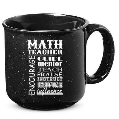 Inspiring Math Teacher 15oz Campfire Ceramic Mug