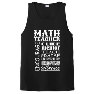 Inspiring Math Teacher PosiCharge Competitor Tank