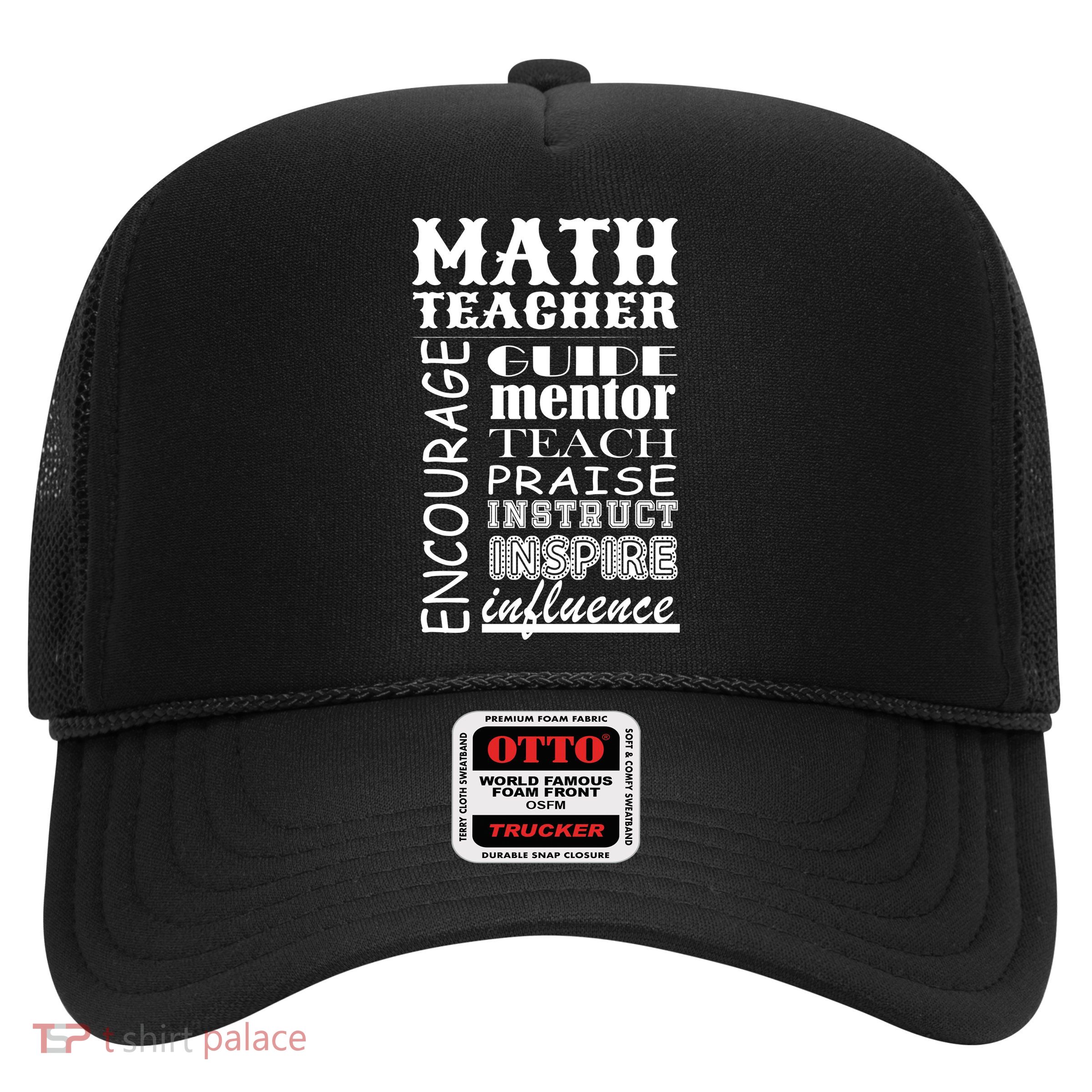 Inspiring Math Teacher Trucker Hat