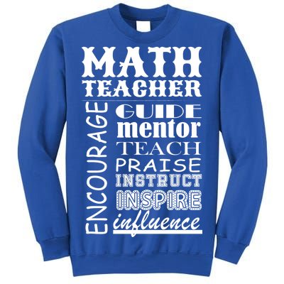 Inspiring Math Teacher Sweatshirt