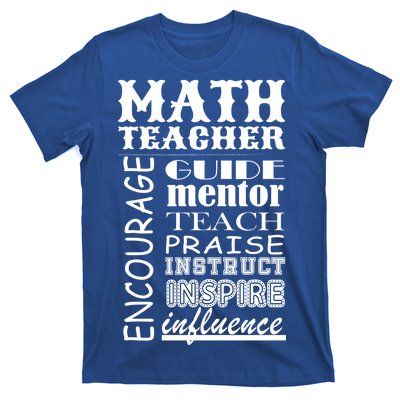 Inspiring Math Teacher T-Shirt