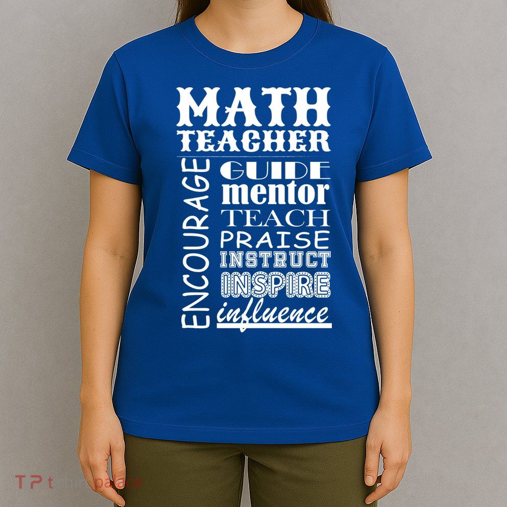 Inspiring Math Teacher T-Shirt