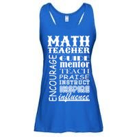 Inspiring Math Teacher Ladies Essential Flowy Tank