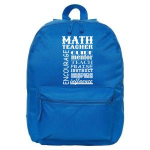 Inspiring Math Teacher 16 in Basic Backpack