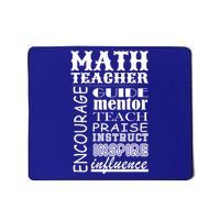 Inspiring Math Teacher Mousepad