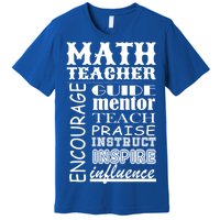 Inspiring Math Teacher Premium T-Shirt