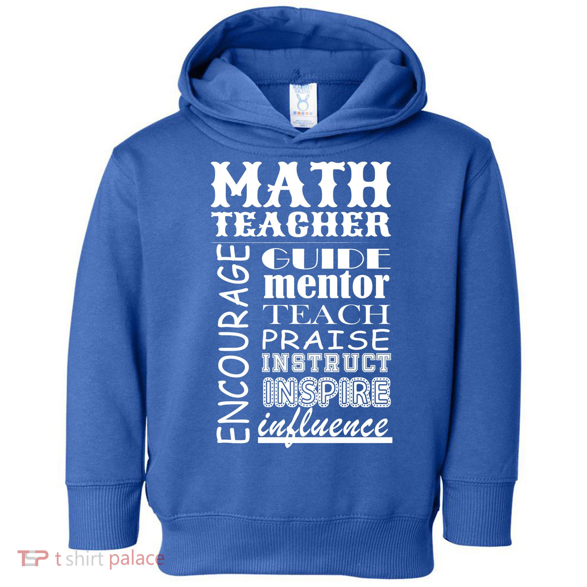Inspiring Math Teacher Toddler Hoodie