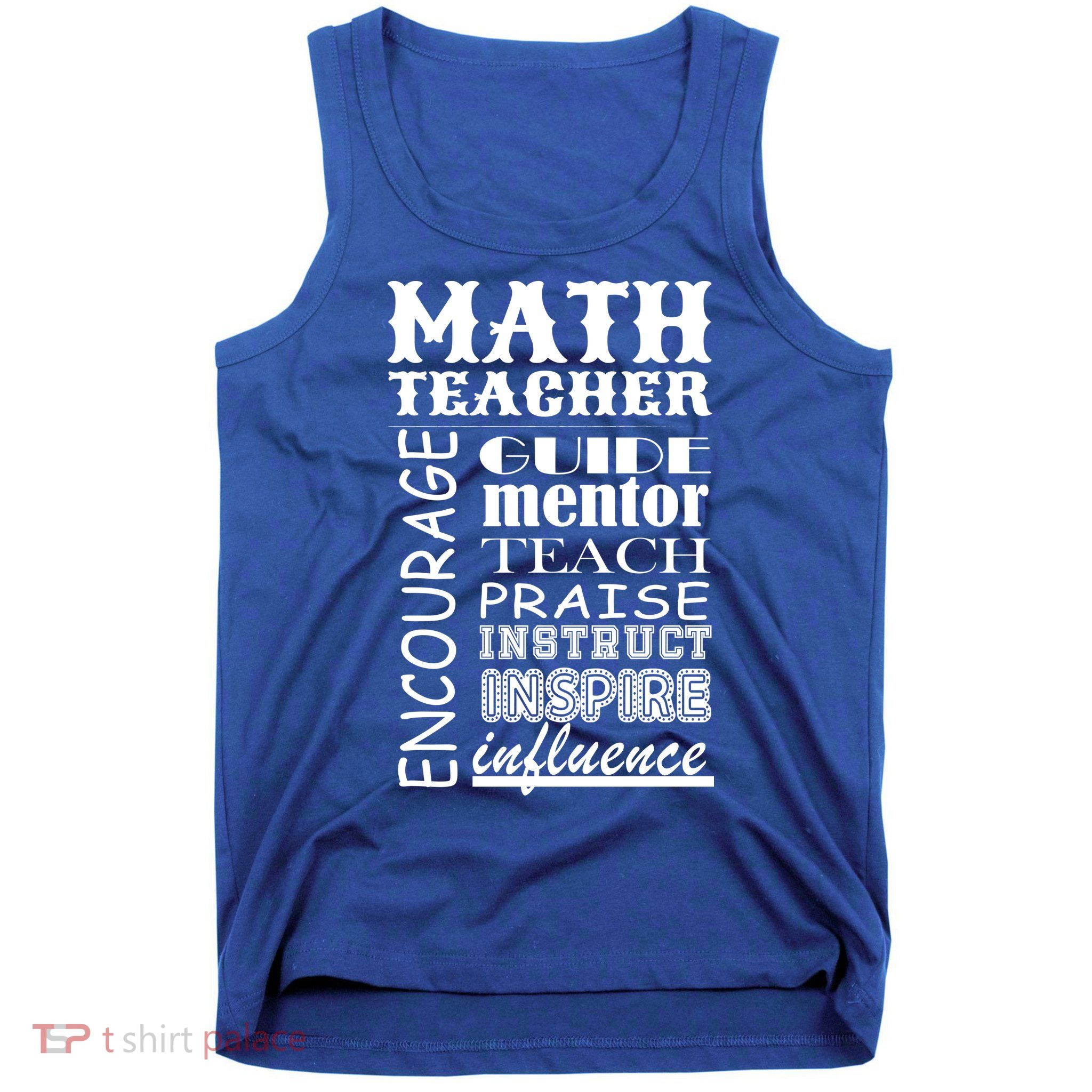 Inspiring Math Teacher Tank Top
