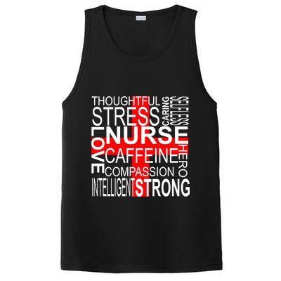 Inspiring Nurse PosiCharge Competitor Tank