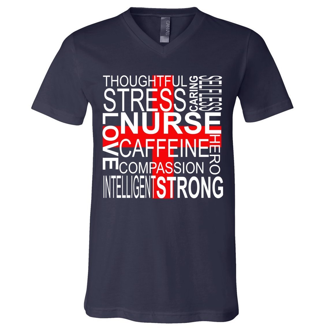 Inspiring Nurse V-Neck T-Shirt