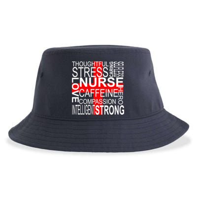 Inspiring Nurse Sustainable Bucket Hat