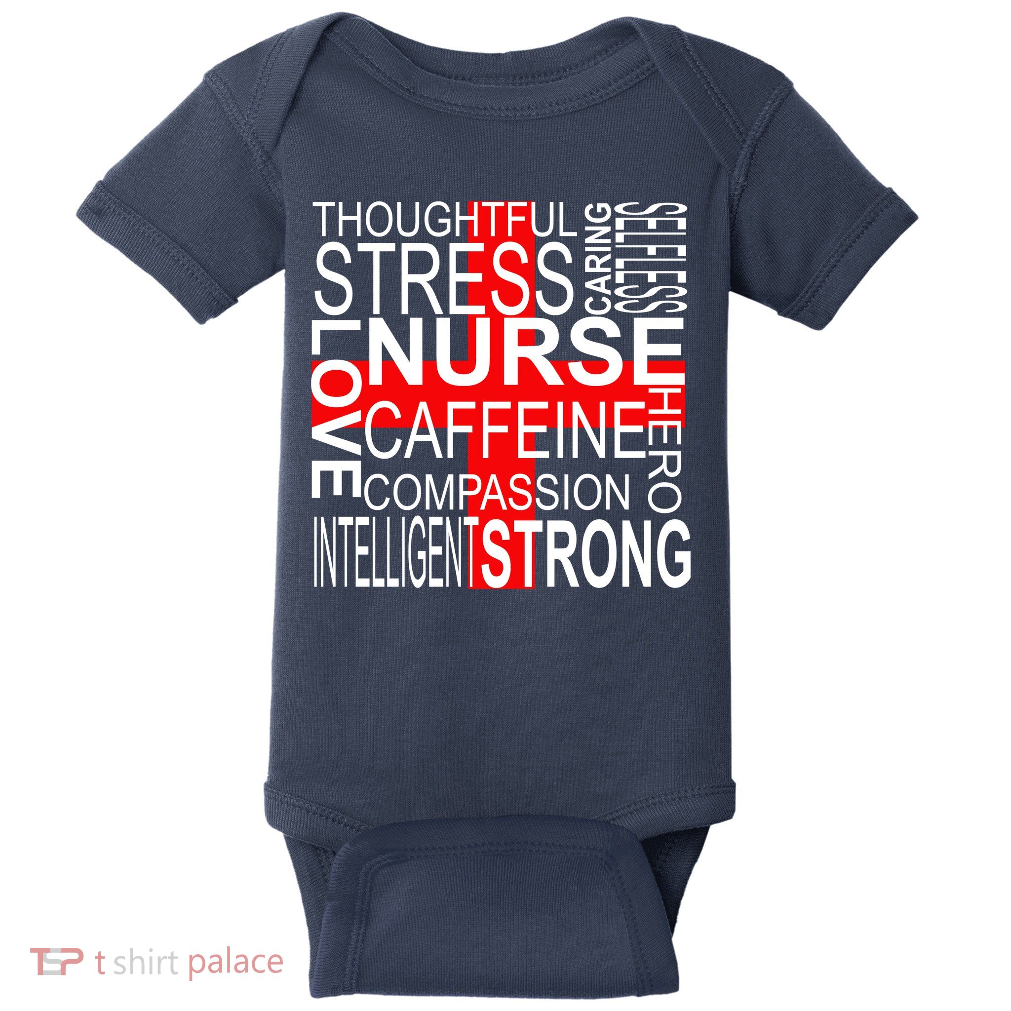 Inspiring Nurse Baby Bodysuit