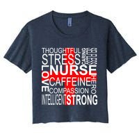 Inspiring Nurse Women's Crop Top Tee