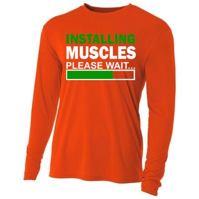 Installing Muscles Please Wait... Cooling Performance Long Sleeve Crew