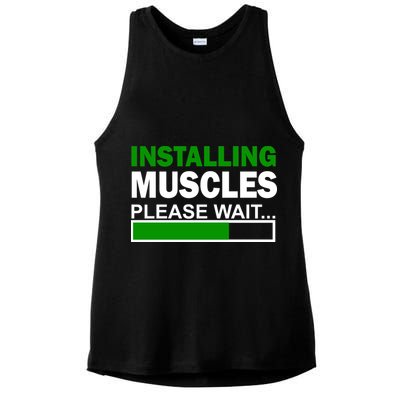 Installing Muscles Please Wait... Ladies PosiCharge Tri-Blend Wicking Tank
