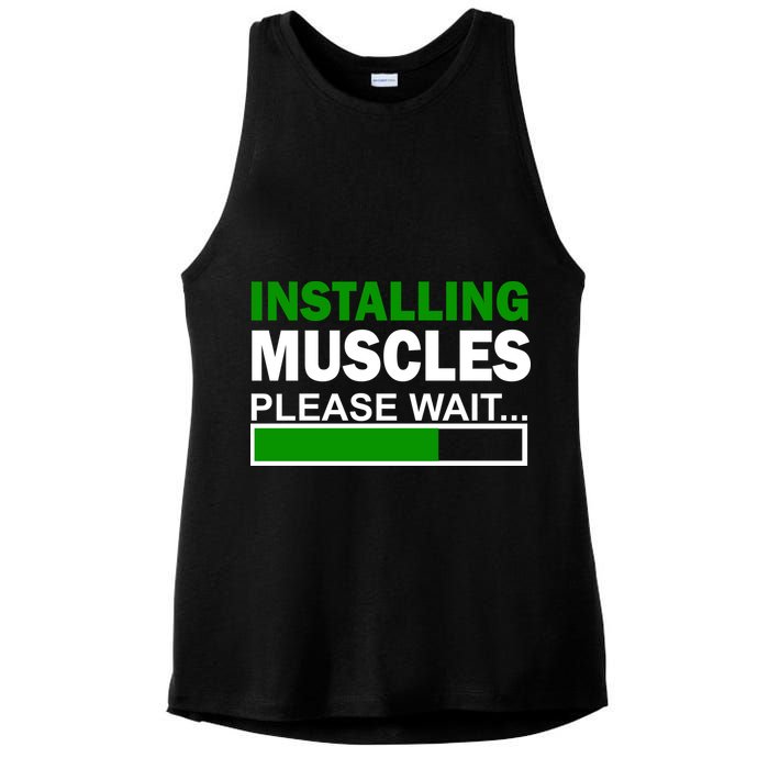 Installing Muscles Please Wait... Ladies PosiCharge Tri-Blend Wicking Tank