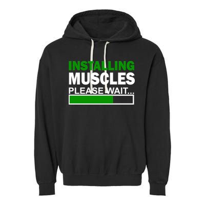 Installing Muscles Please Wait... Garment-Dyed Fleece Hoodie