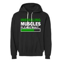 Installing Muscles Please Wait... Garment-Dyed Fleece Hoodie