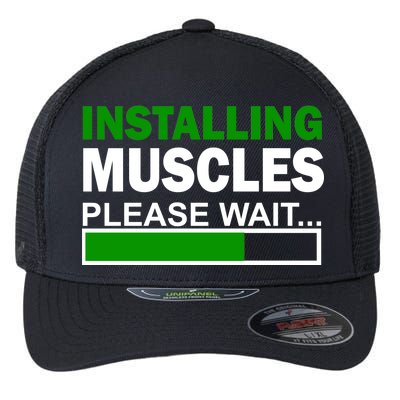 Installing Muscles Please Wait... Flexfit Unipanel Trucker Cap